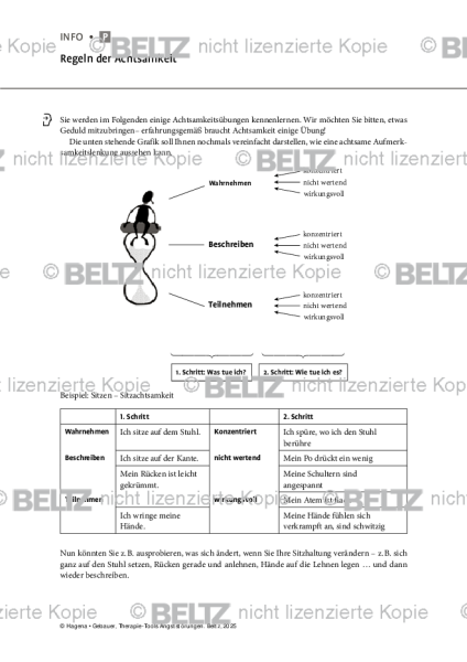 Angststörungen: Regeln der Achtsamkeit