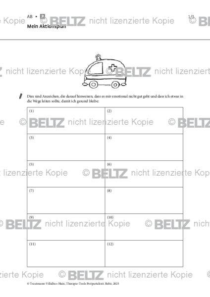 Peripartalzeit: Mein Aktionsplan