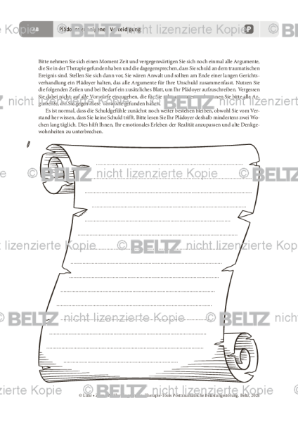 PTBS: Plädoyer zur eigenen Verteidigung