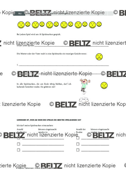 THOP: Wettkampf um lachende Gesichter – Spielregeln