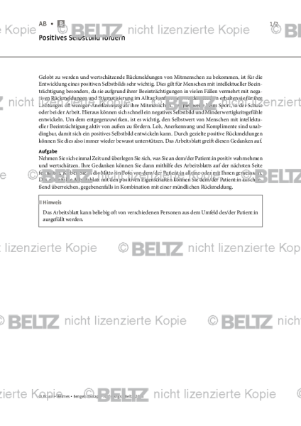 Angst und geistige Behinderung: Positives Selbstbild fördern