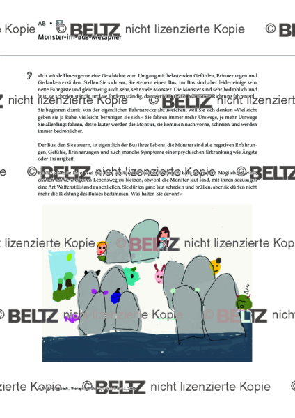 Psychosen: Monster-im-Bus-Metapher