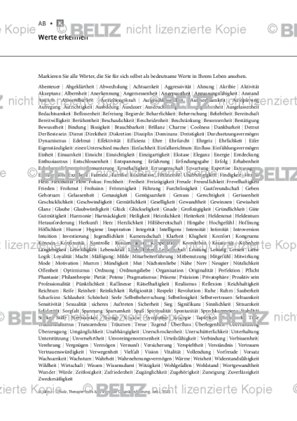 Motivierende Gesprächsführung: Werte erkennen