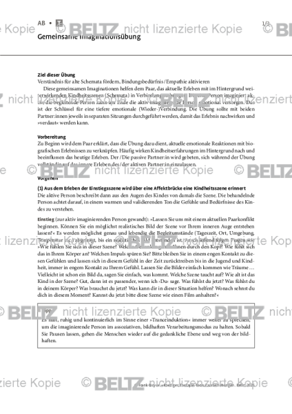 Paarbeziehungen: Gemeinsame Imaginationsübung