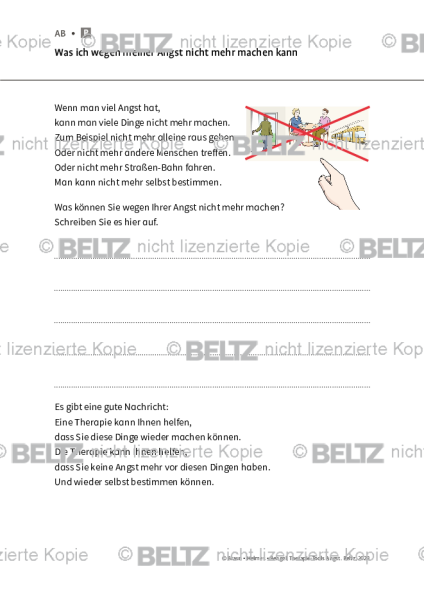 Angst und geistige Behinderung: Was ich wegen meiner Angst nicht mehr machen kann