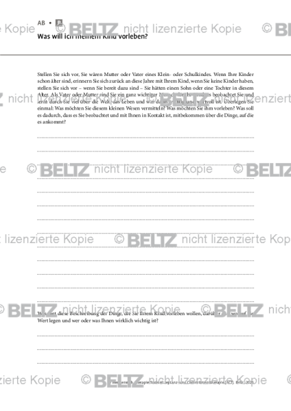 ACT: Was will ich meinem Kind vorleben?