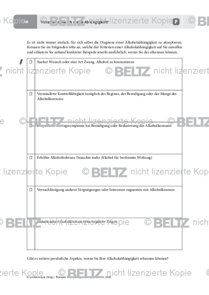Gruppentherapie: Woran erkenne ich meine Abhängigkeit?