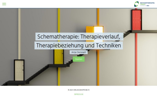 Schematherapie: Therapieverlauf, Therapiebeziehung und Techniken (WBT)