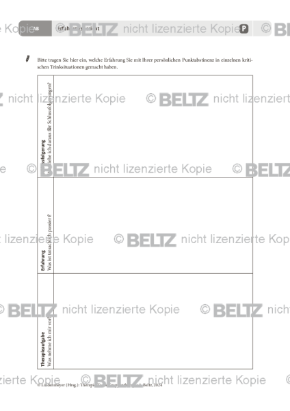 Gruppentherapie: Erfahrungsbericht