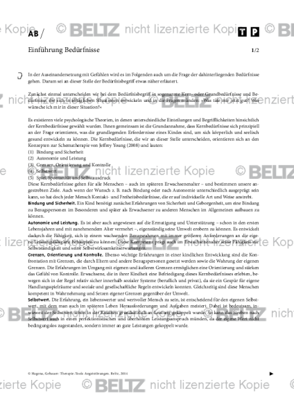 Angststörungen: Erfahrungen mit Gefühlen