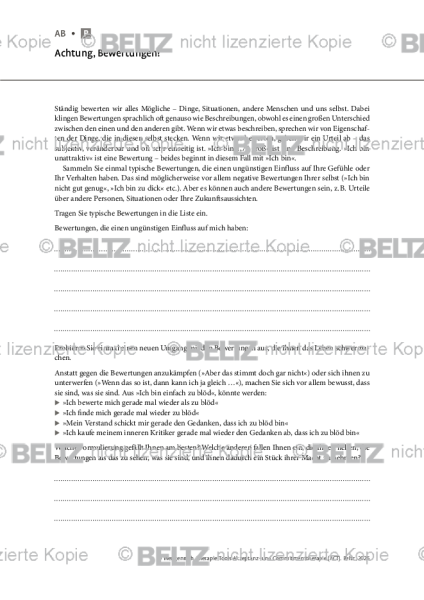 ACT: Achtung, Bewertungen!