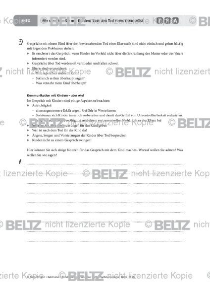 Psychoonkologie: Wie sprechen Sie mit Kindern über den Tod eines Elternteils?