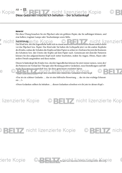 Depression: Diese Gedanken möchte ich behalten – Der Schattenkopf
