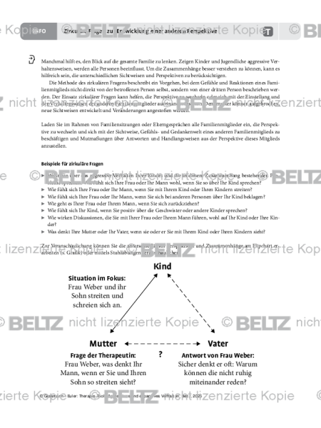 Aggression: Zirkuläre Fragen zur Entwicklung einer anderen Perspektive
