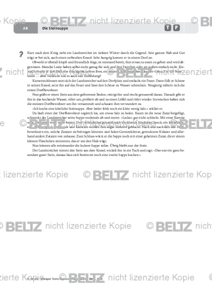 Ressourcenaktivierung: Die Steinsuppe