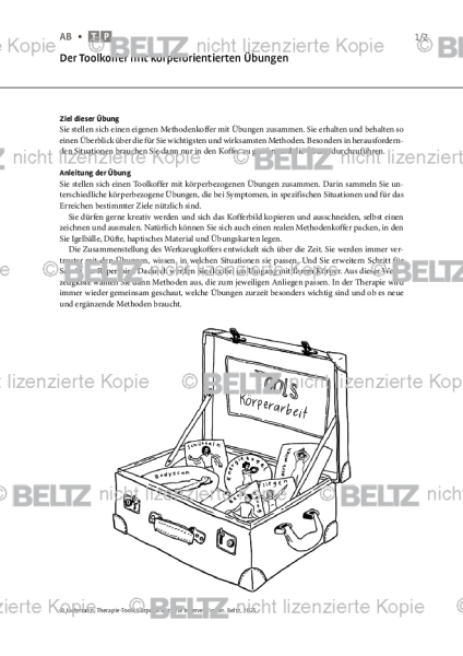 Körperorientierte Interventionen: Der Toolkoffer mit körperorientierten Übungen