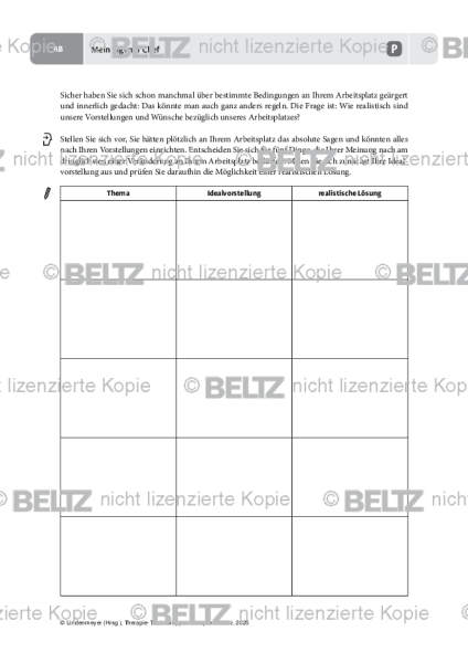 Gruppentherapie: Mein eigener Chef