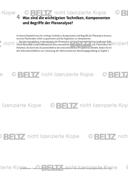 Einleitung: Was sind die wichtigsten Techniken, Komponenten und Begriffe der Plananalyse?