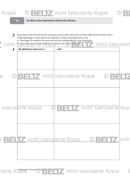 Resilienz: Ein Blick voller Optimismus hinter die Kulissen