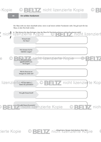 Resilienz: Ein solides Fundament