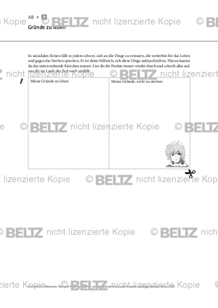 Suizidalität bei Kindern und Jugendlichen: Gründe zu leben