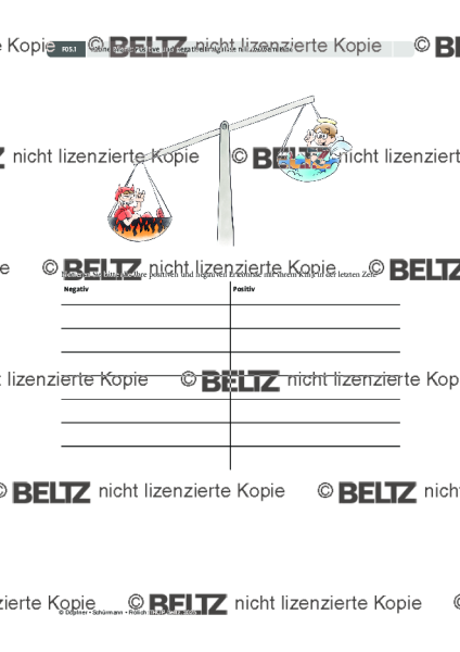 THOP: Meine Bilanz: Positive und negative Erlebnisse mit meinem Kind
