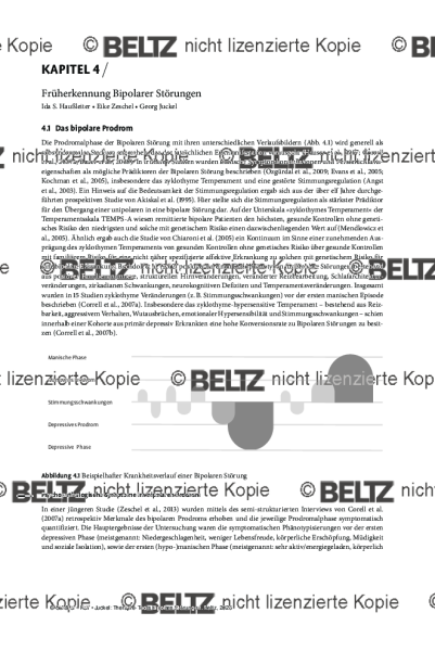 Einleitung Früherkennung Bipolarer Störungen