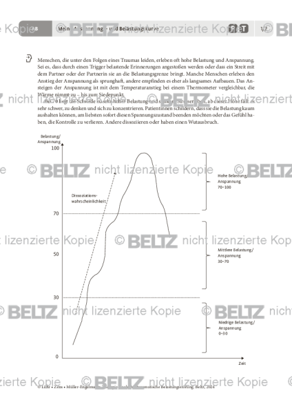 PTBS: Meine Anspannungs- und Belastungskurve