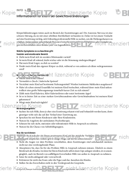 Körperbildstörungen bei Kindern und Jugendlichen: Informationen für Eltern bei Gewichtsveränderungen