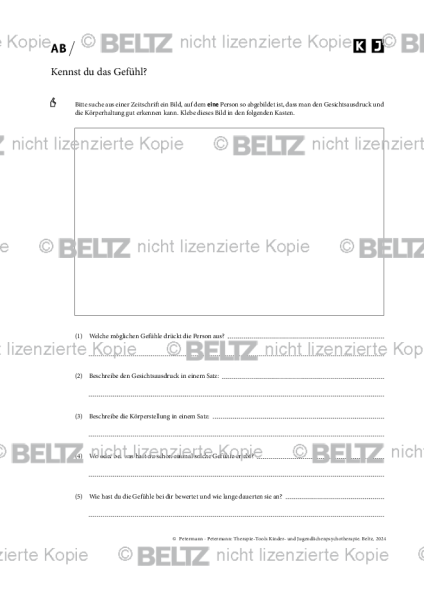 Kinder- und Jugendlichenpsychotherapie: Kennst du das Gefühl?