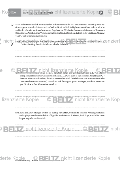 Gruppentherapie: Meine PC- und Internet-Ampel
