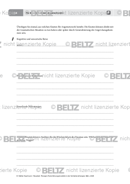 Störungsmodelle: Die Knoten in meinem Angstnetzwerk