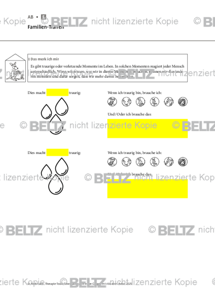 Schematherapie in Gruppe: Familien-Tränen