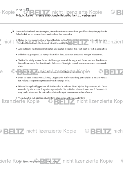 Psychosen: Möglichkeiten, meine emotionale Belastbarkeit zu verbessern