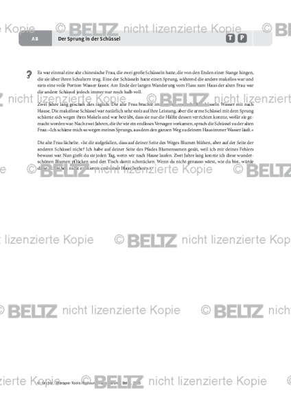 Ressourcenaktivierung: Der Sprung in der Schüssel