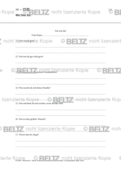 Depression: Wer bist du?