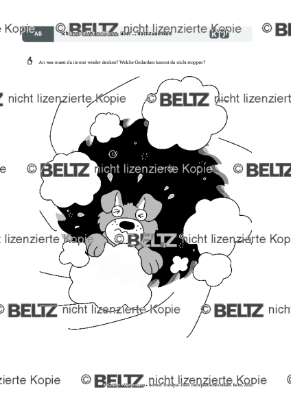 Therapeutisches Malen: Ich kann nicht aufhören, über … nachzudenken