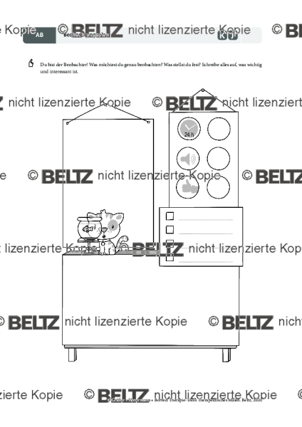 Therapeutisches Malen: Beobachtungsplan